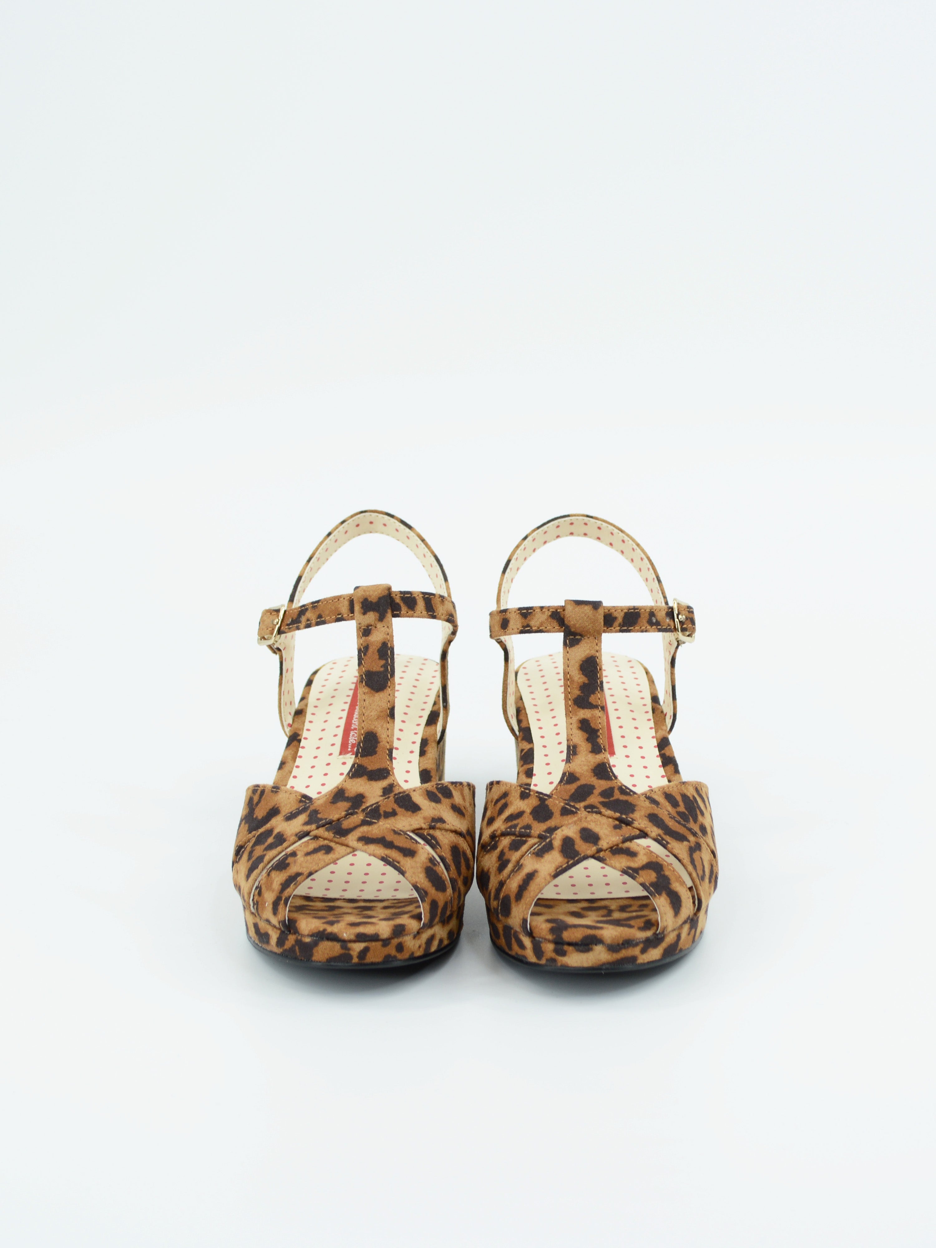 Leopard print t sale bar shoes