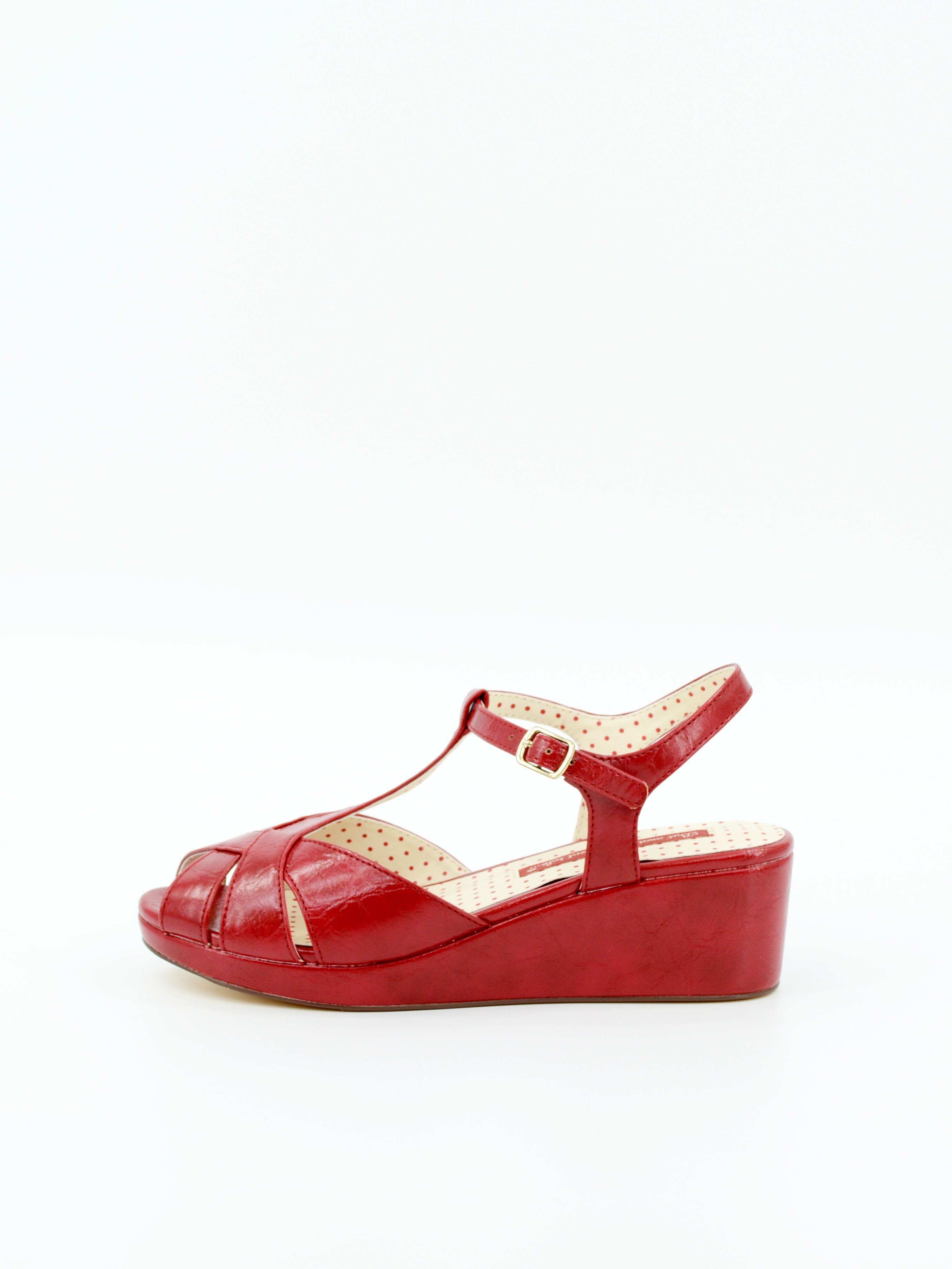 Kira open toe discount wedge